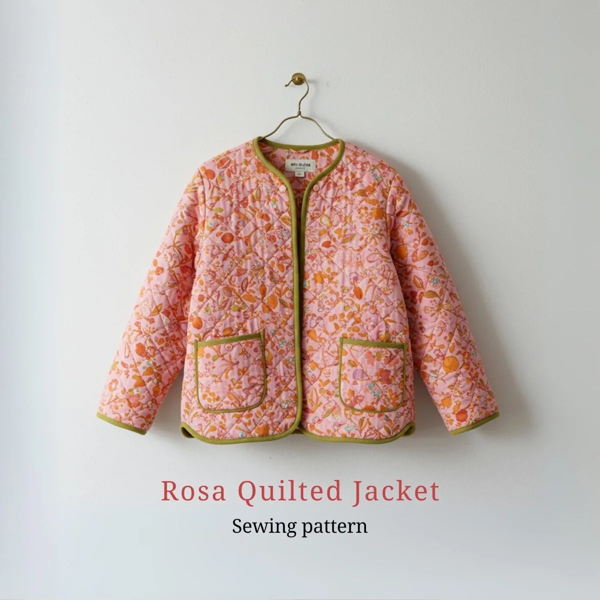 Rosa Quilted Jacket sewing pattern